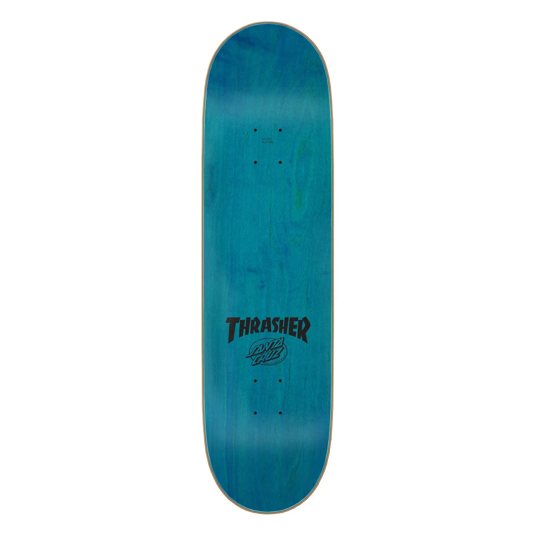 8.5" Thrasher Screaming Flame Logo Deck