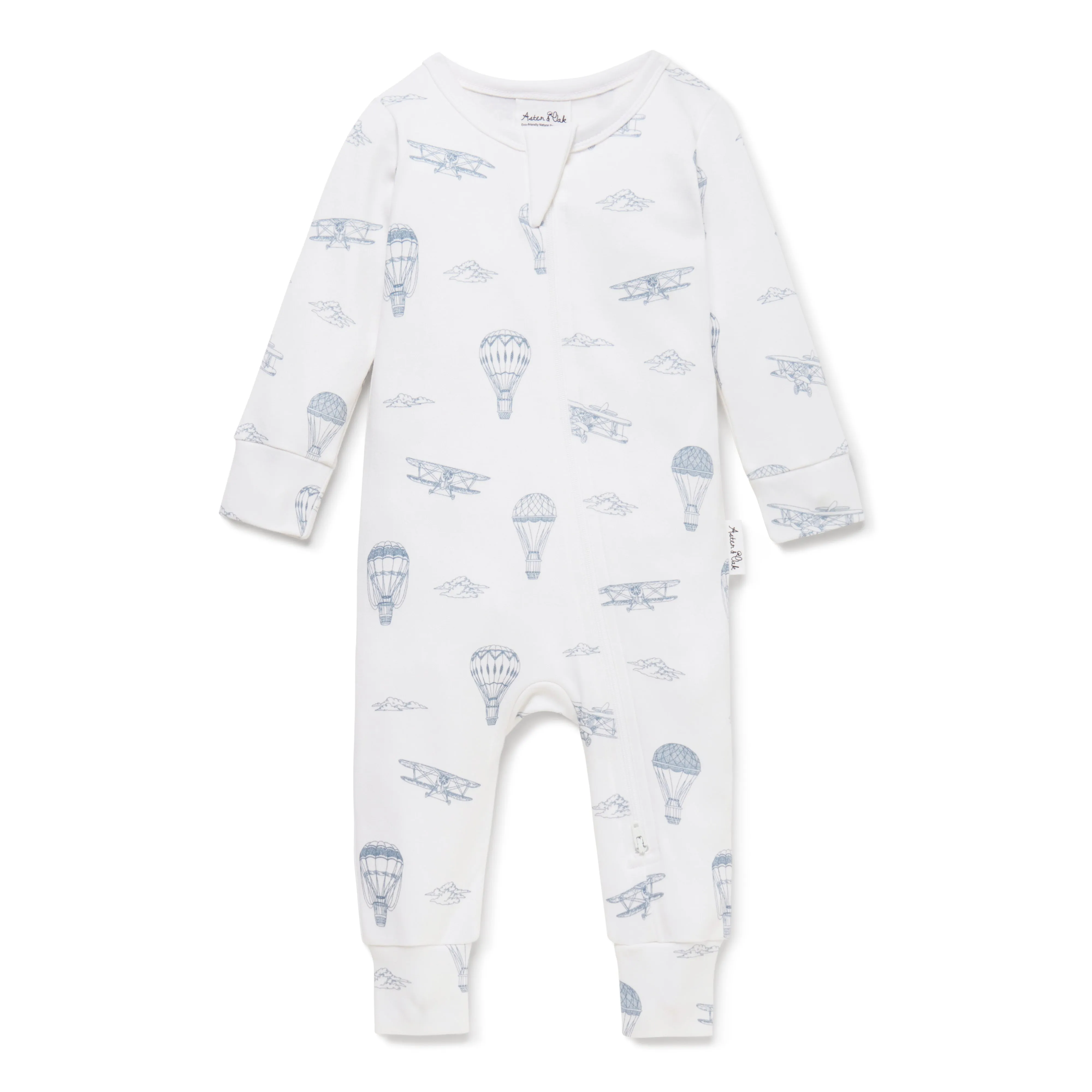 Air Balloon Zip Romper