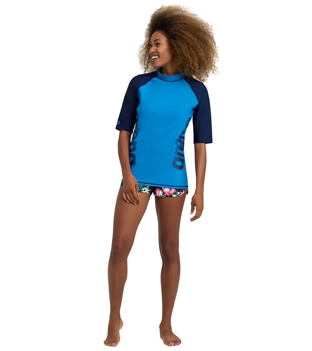 Arena Women's Graphic Short Sleeve Rashguard