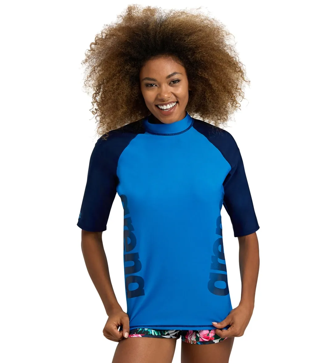 Arena Women's Graphic Short Sleeve Rashguard