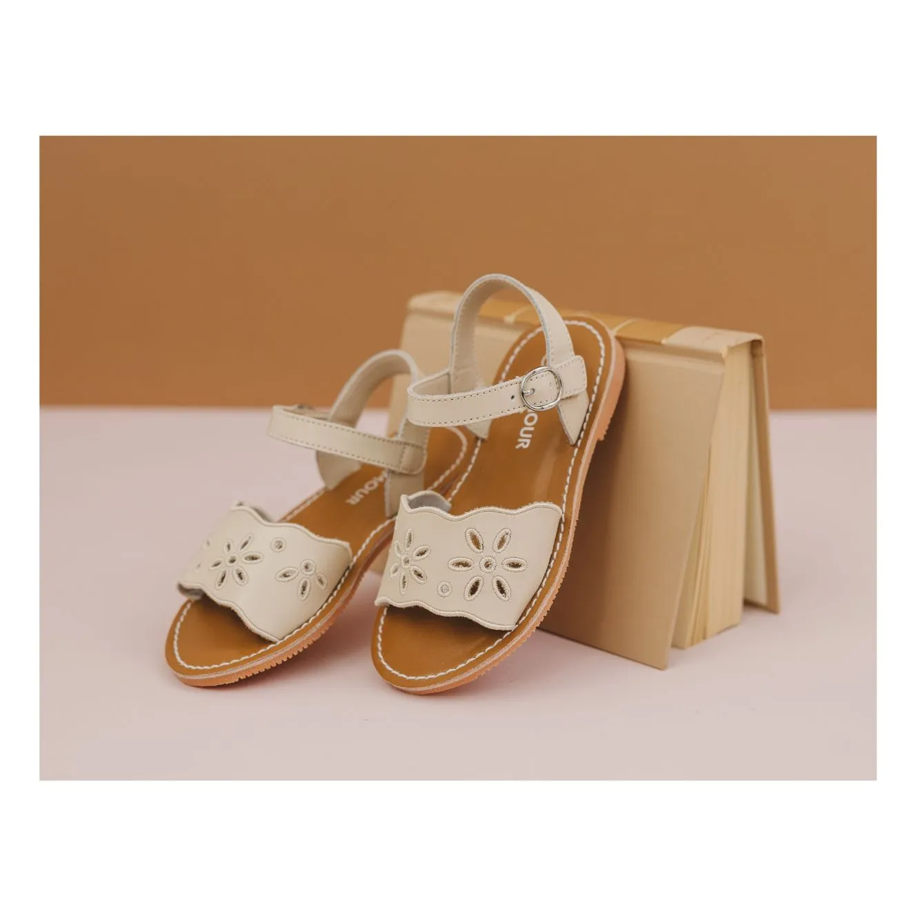 Augusta Embroidered Sandal