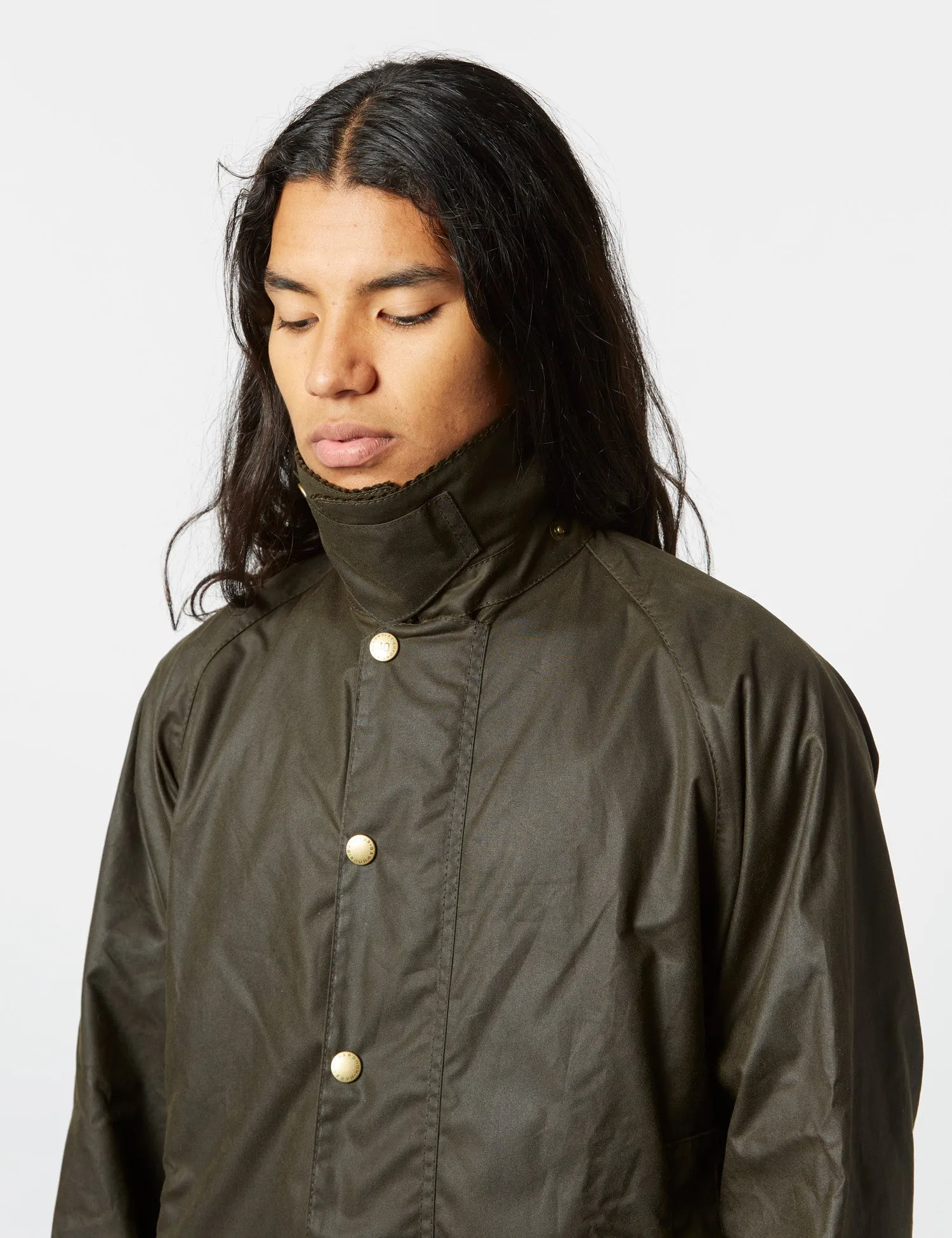 Barbour 40th Anniversary Beaufort Wax Jacket - Olive Green