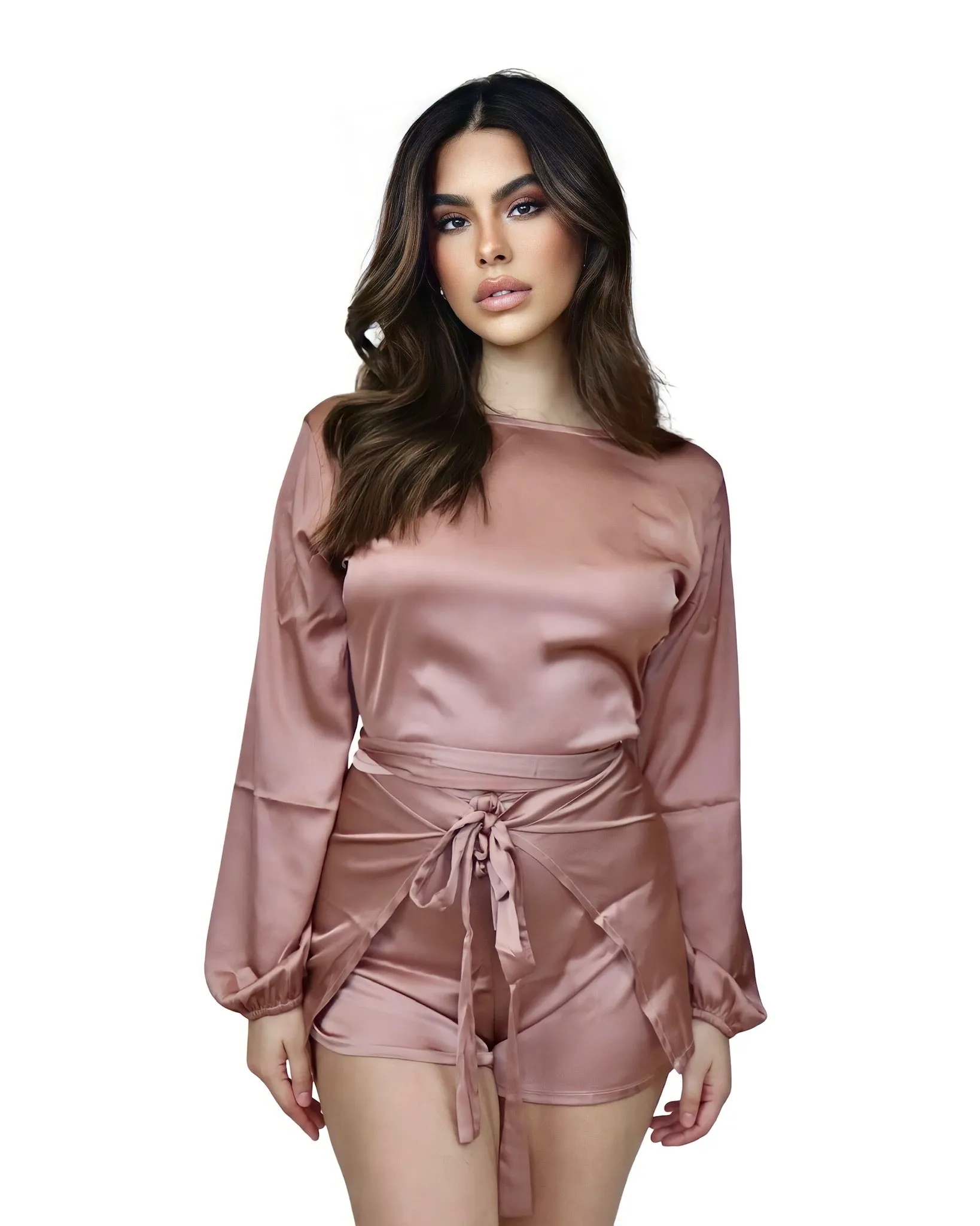 Belle Blouse - Satin