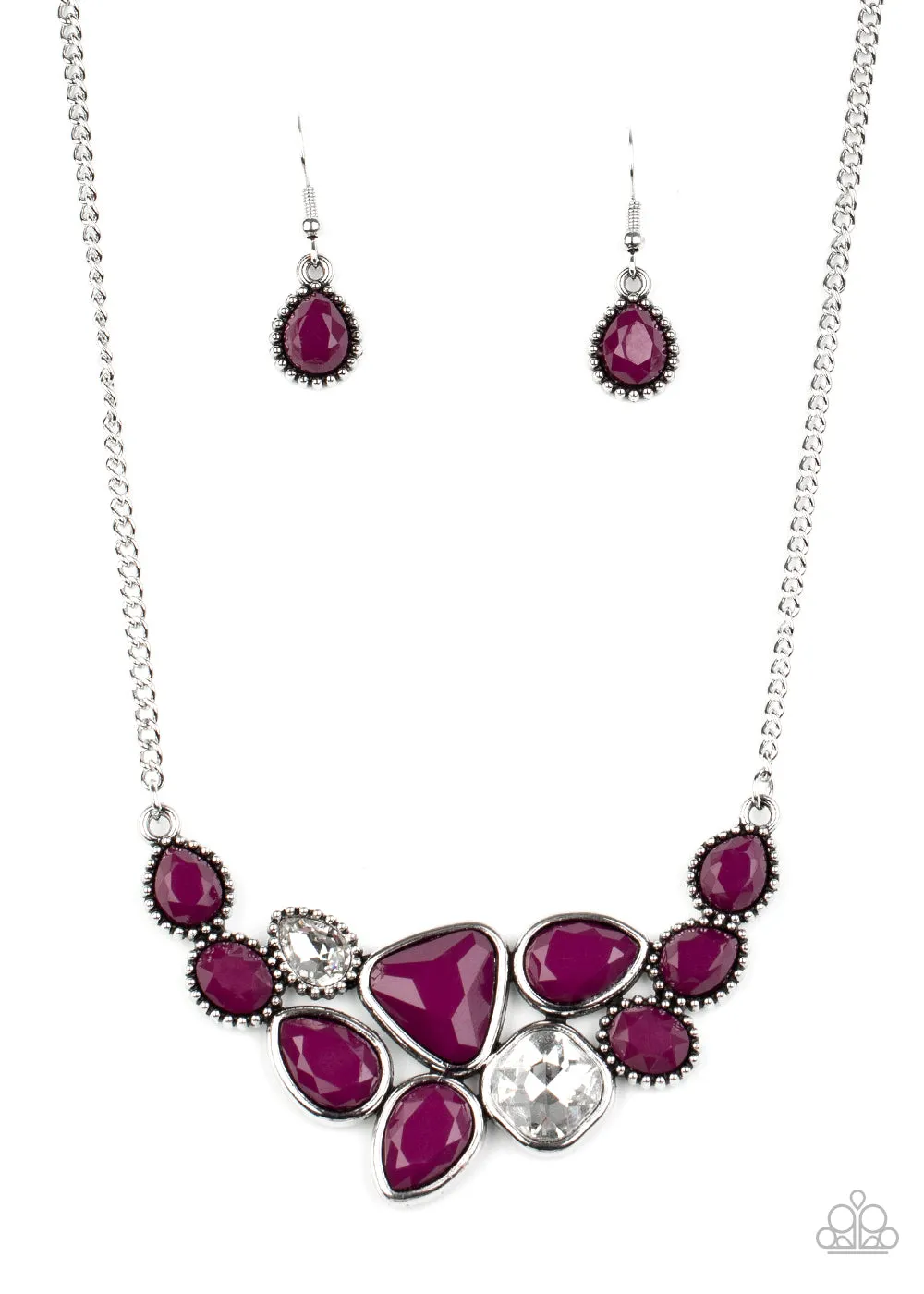 Breathtaking Brilliance - Purple Paparazzi Necklace