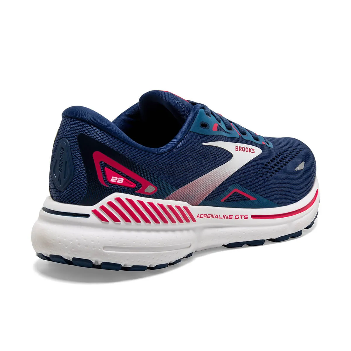 Brooks Adrenaline GTS 23 Womens | Blue/raspberry/white