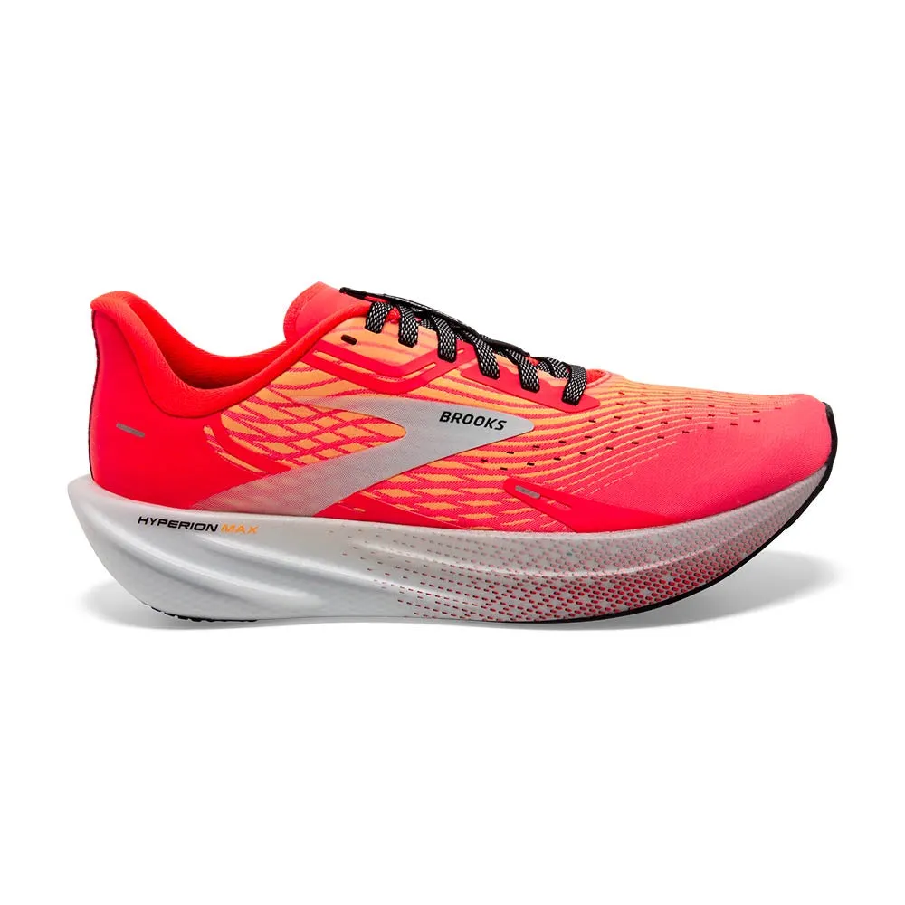 Brooks Hyperion Max (Womens) - Fiery Coral/Orange Pop/Blue