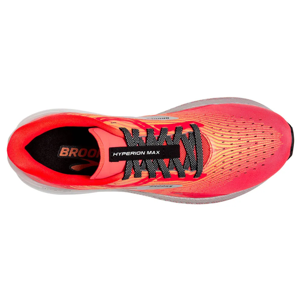 Brooks Hyperion Max (Womens) - Fiery Coral/Orange Pop/Blue