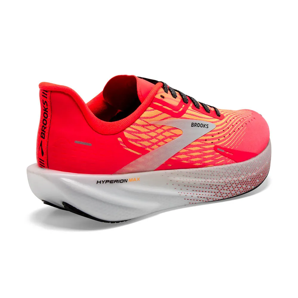 Brooks Hyperion Max (Womens) - Fiery Coral/Orange Pop/Blue