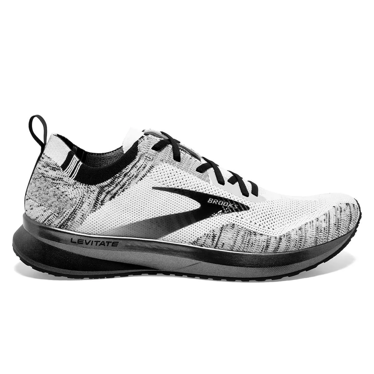 Brooks Levitate 4 Mens | White/black