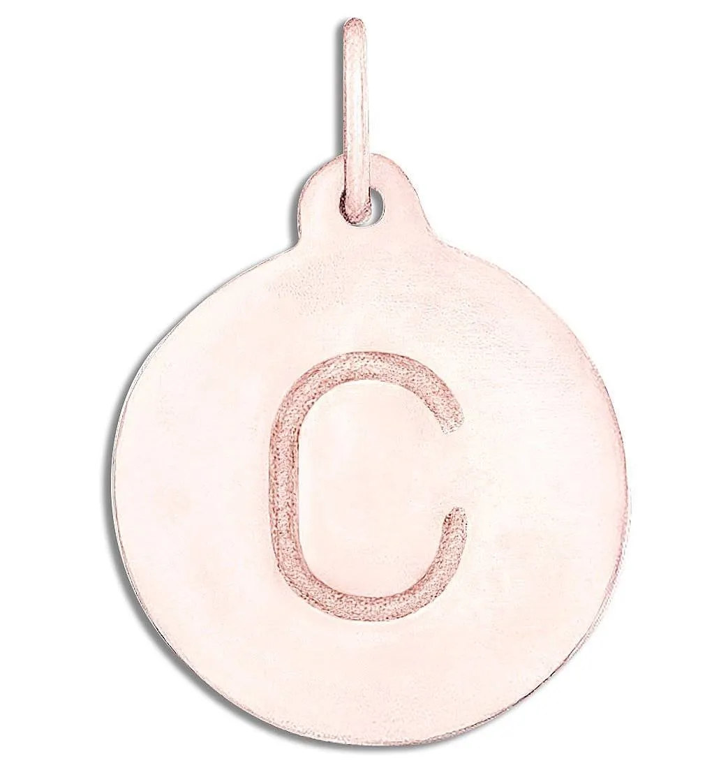 C Alphabet Charm