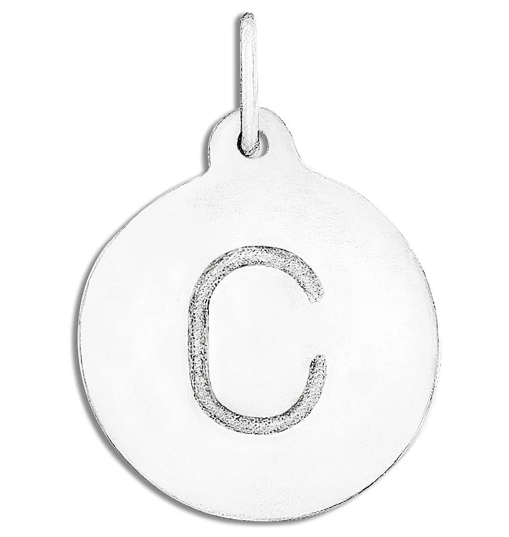 C Alphabet Charm