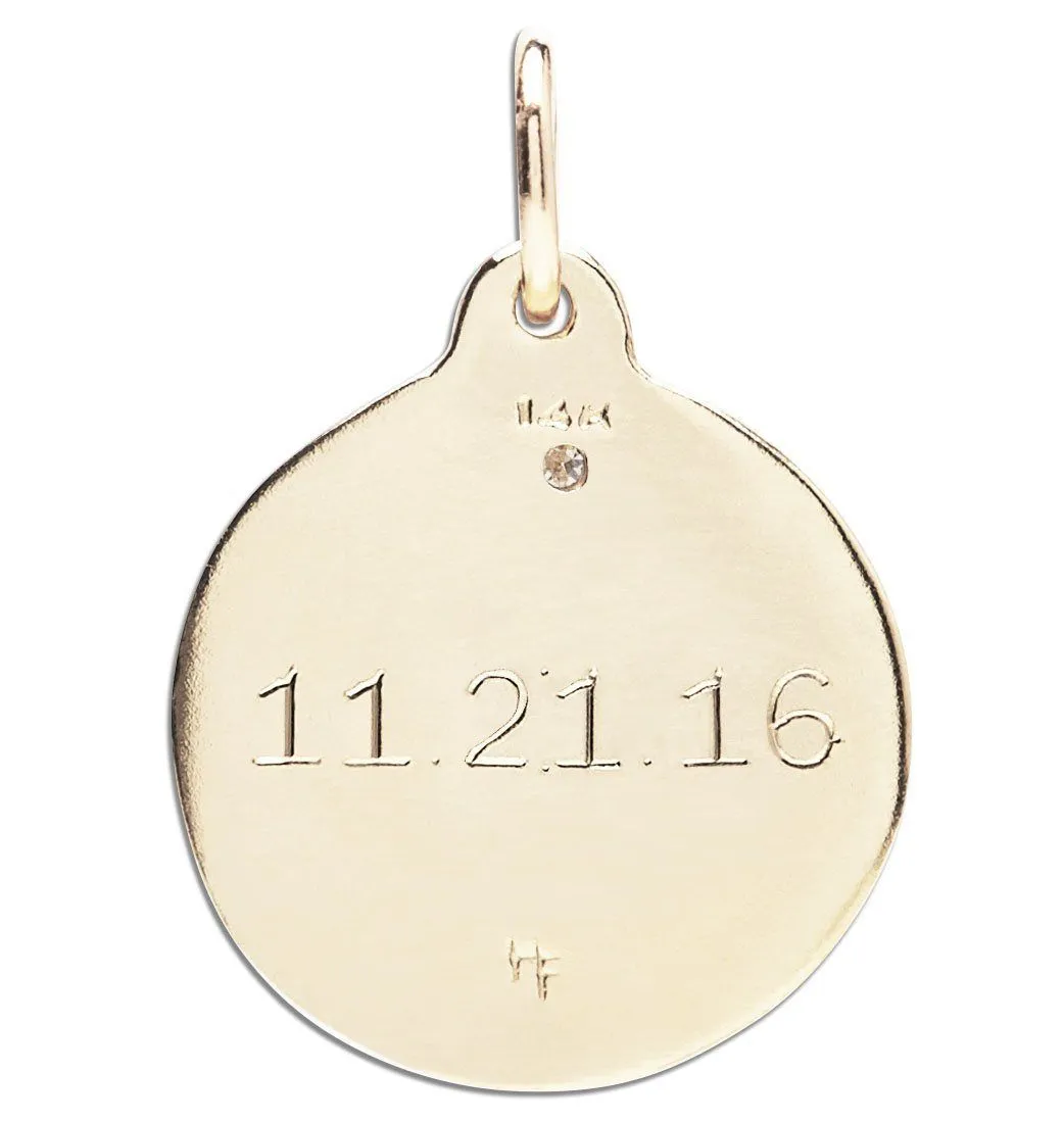 Chai Disk Charm