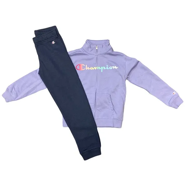 Champion Full Zip Tracksuit 404385 VS007 VIE lilac-blue