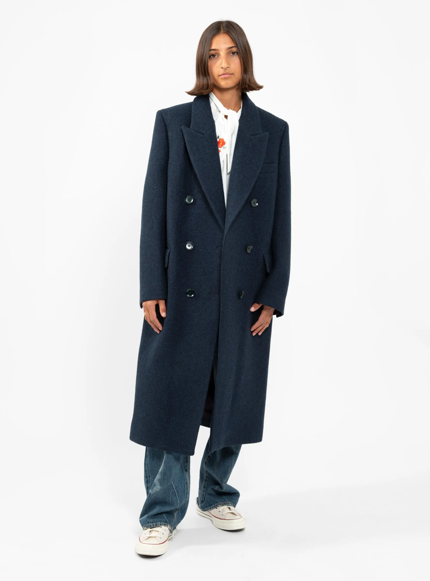 Collins Coat Navy