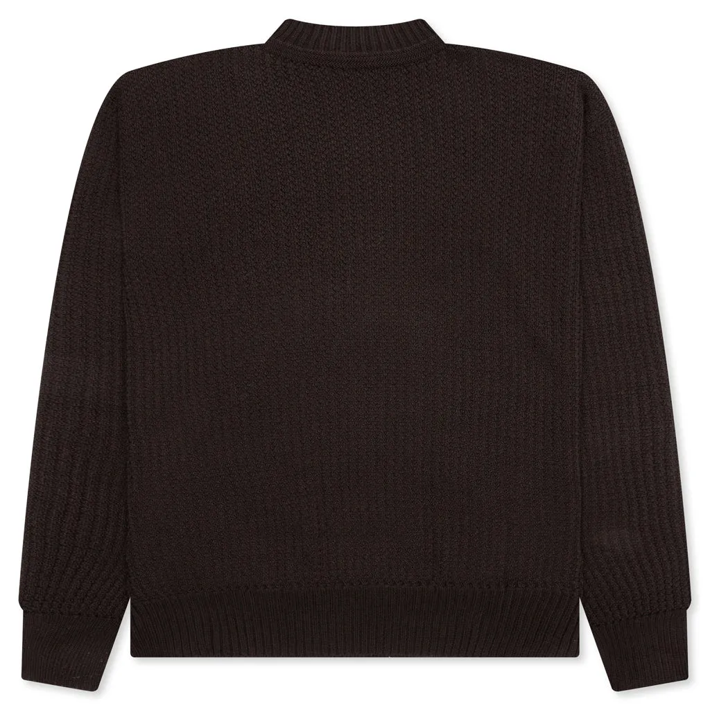 Common Knit Sweater - Brown