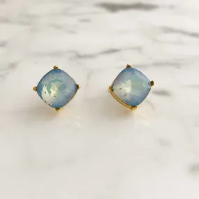 CYNTHIA blue opalite stud earrings