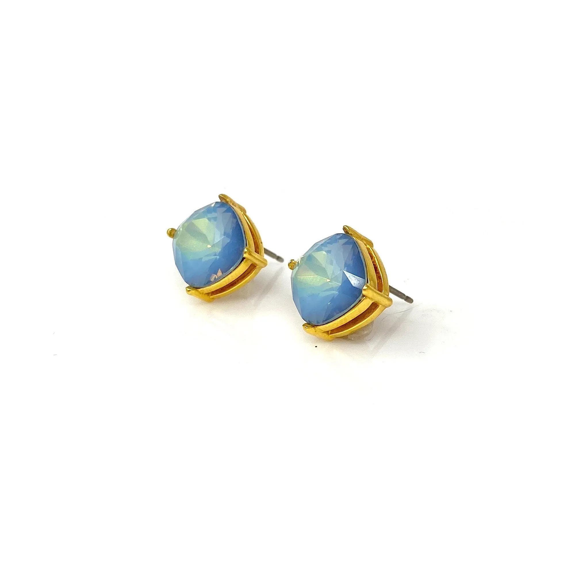 CYNTHIA blue opalite stud earrings