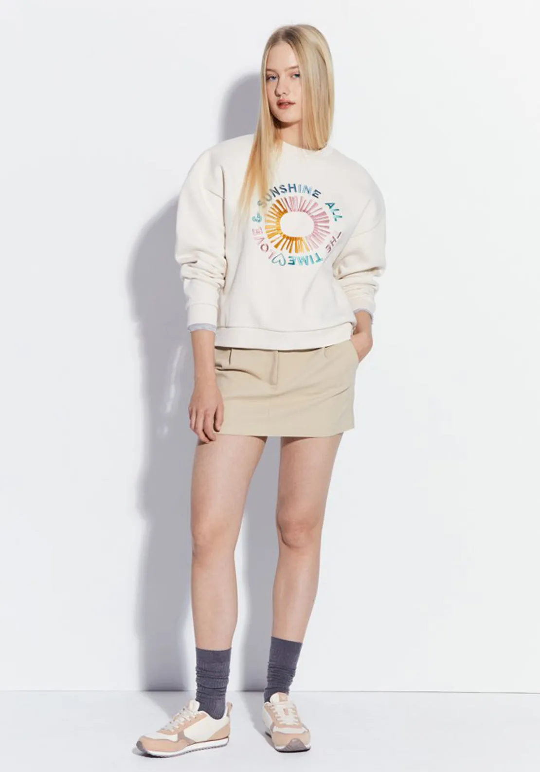 Embroidered Sweatshirt