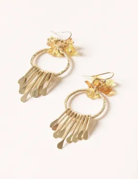 Fair Trade Sunshine Fringe Earrings