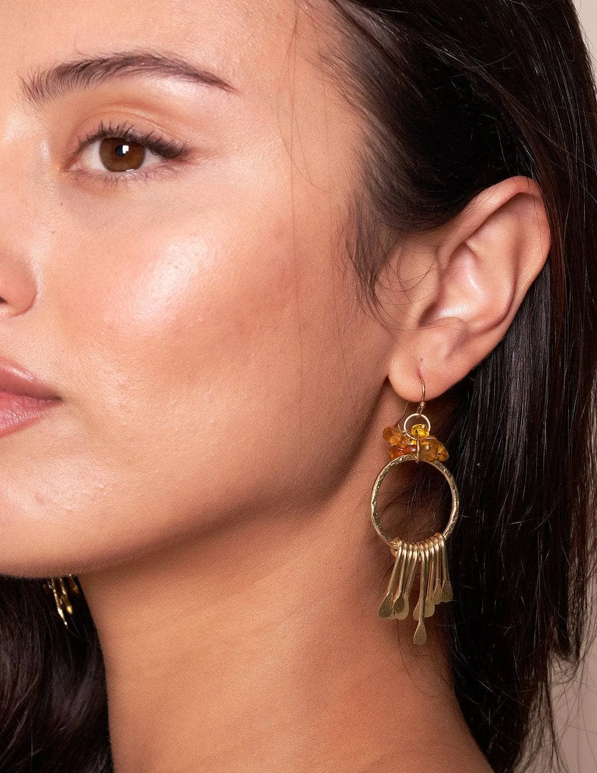 Fair Trade Sunshine Fringe Earrings