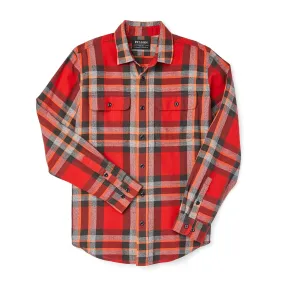 Filson Scout Shirt Red / Black / Flame Plaid