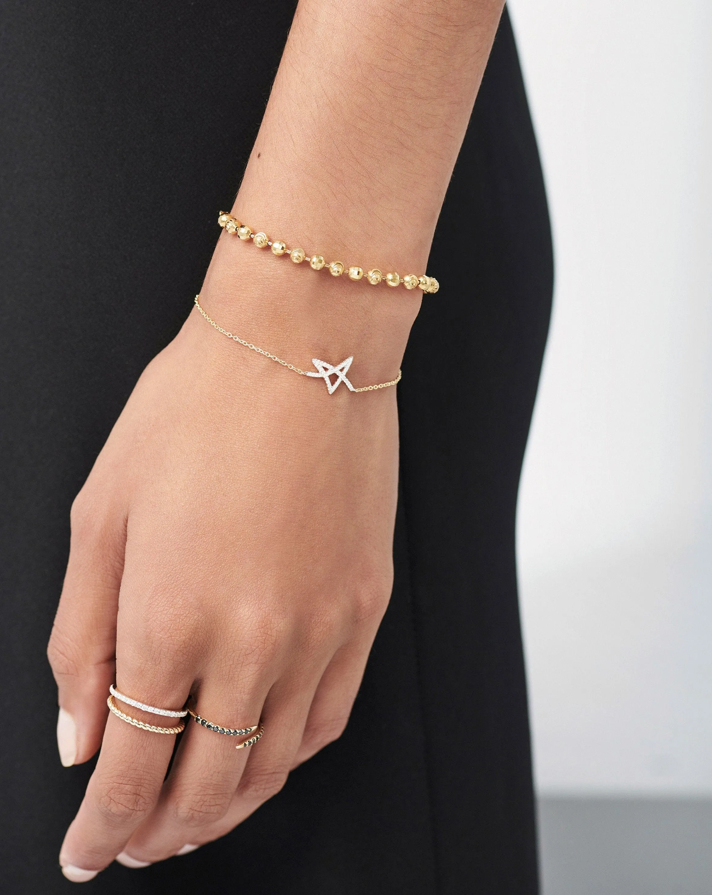 Fine Diamond Star Bracelet