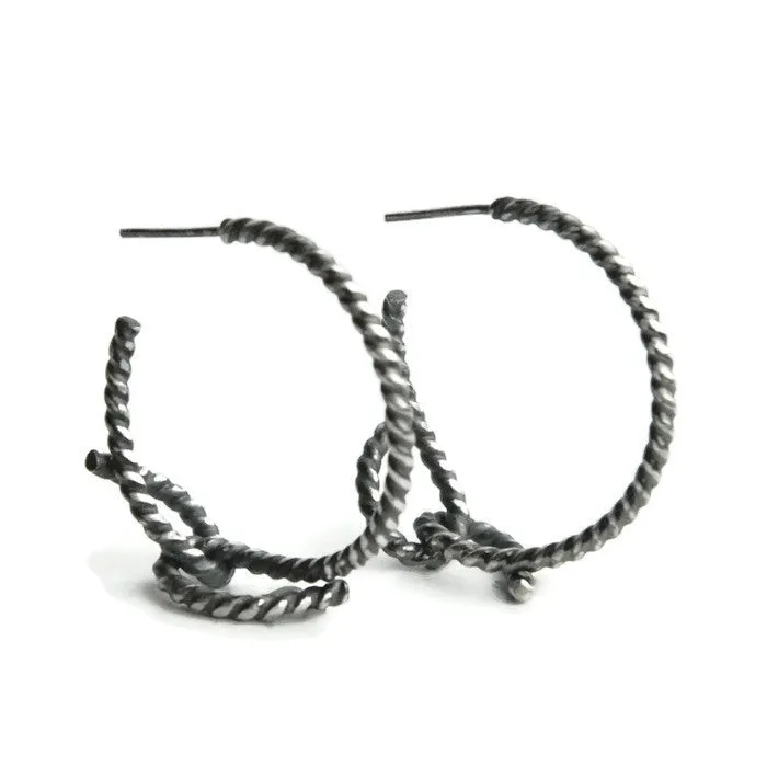 forget-me-knot small rope hoops