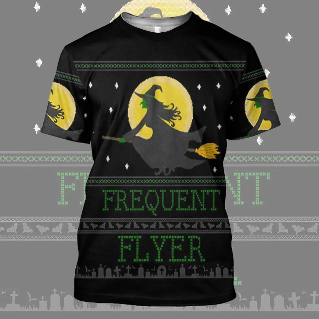 Gearhuman 3D Frequent Flyer Ugly Tshirt Hoodie Apparel