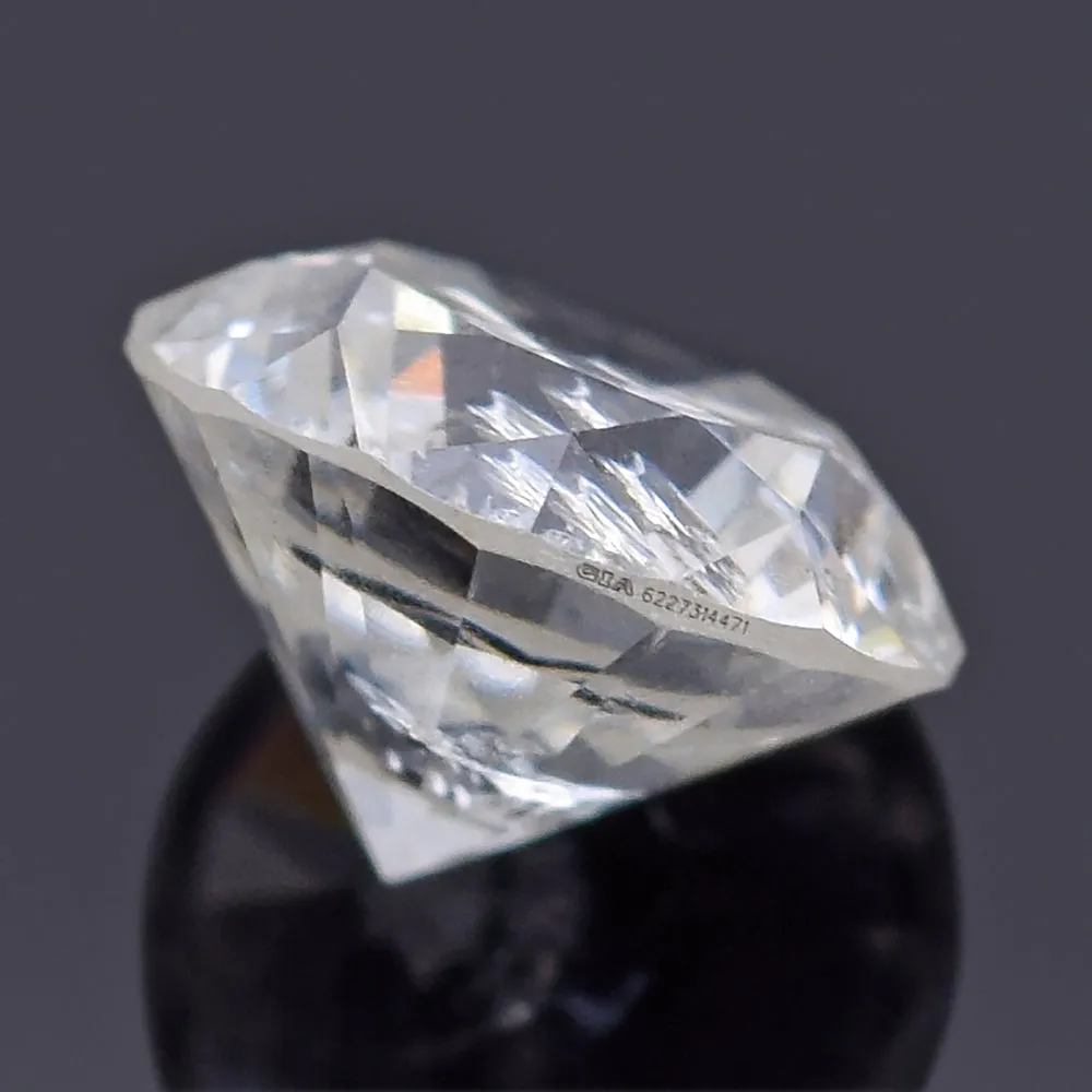 GIA Certified Loose 0.50 Ct I I3 Round Brilliant Diamond 4.97 - 4.99 x 3.22 mm