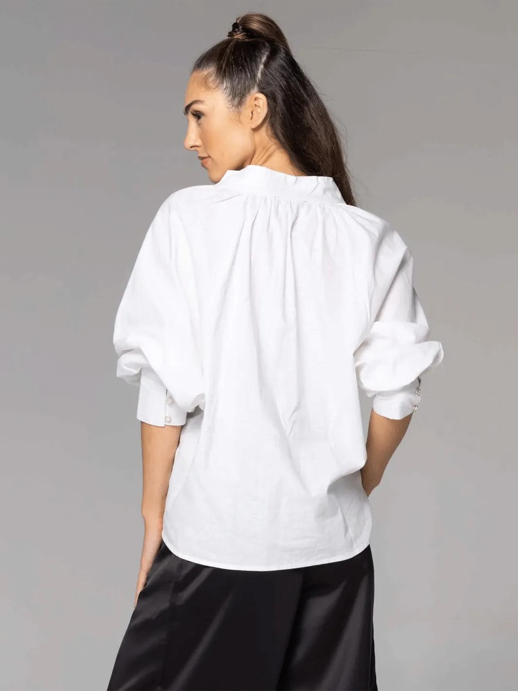 Higher Ground Blouson Sleeve Top