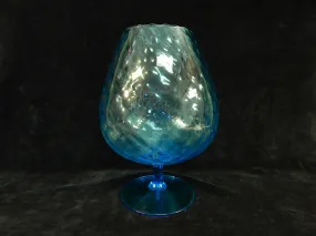 Huge MCM Turquoise Goblet Vase