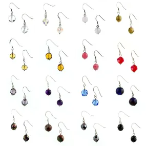 IVY vintage crystal earrings