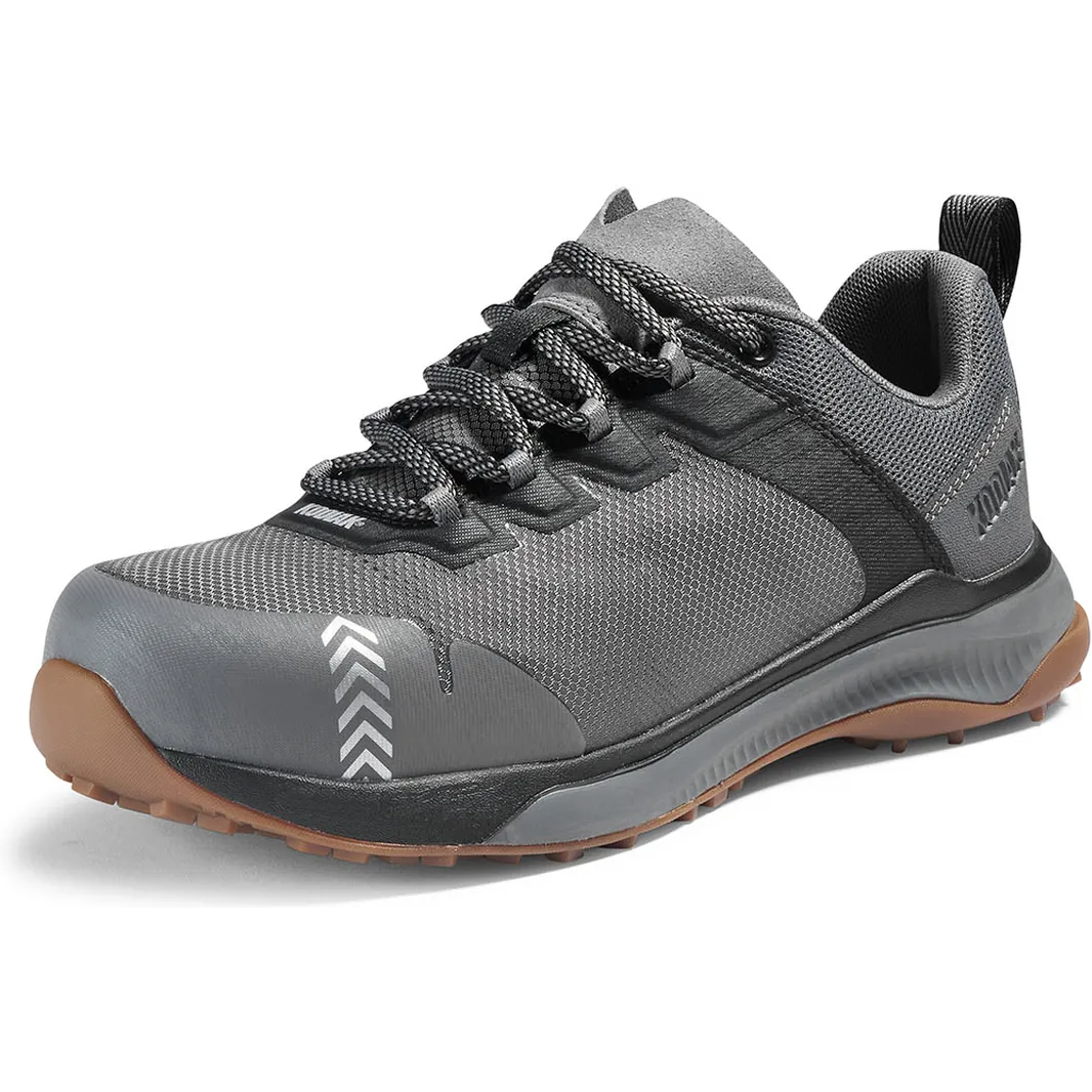 Kodiak Women's Quicktrail Low CT Athletic Safety Work Shoe -Gray- 4TGXGY