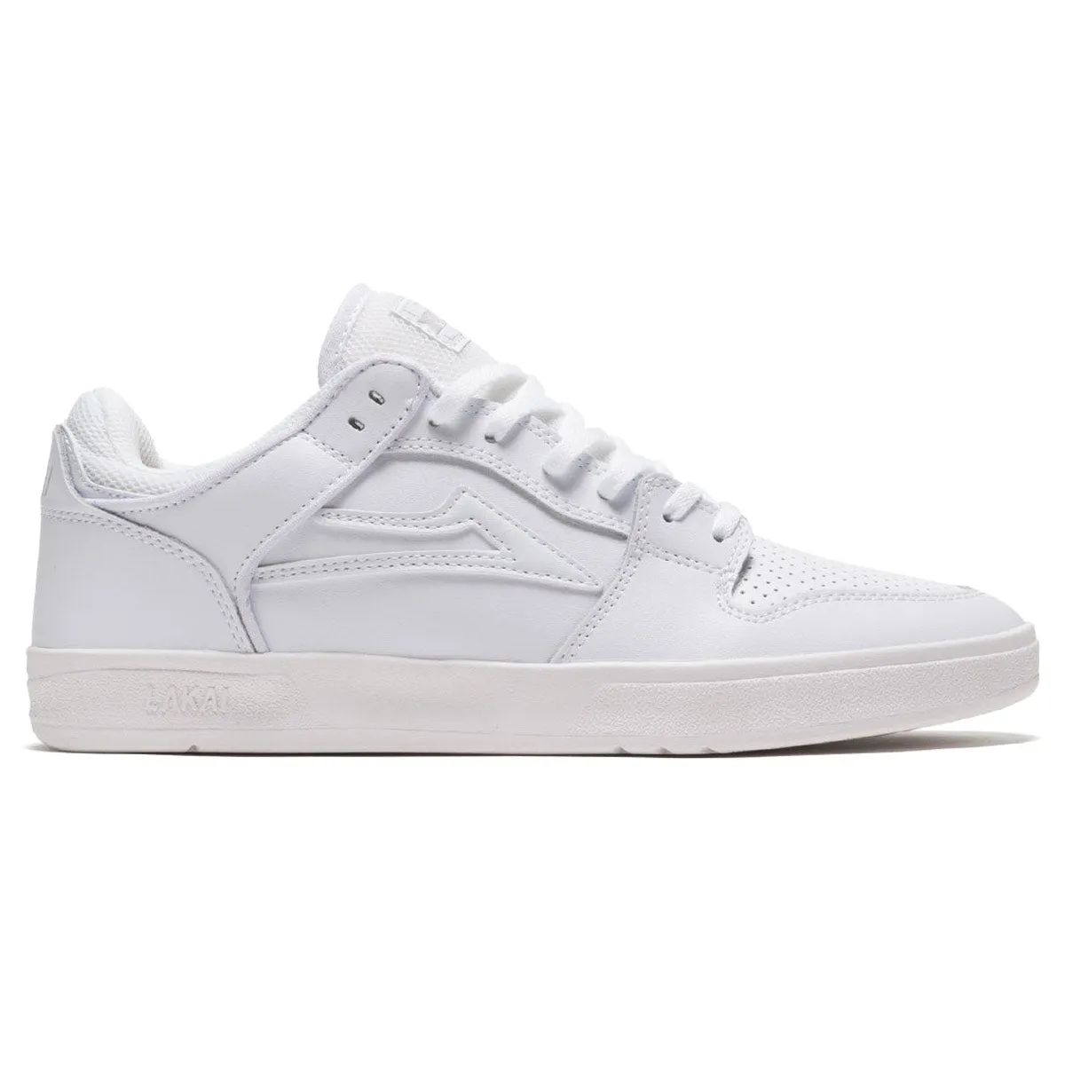 Lakai Telford Low White Leather