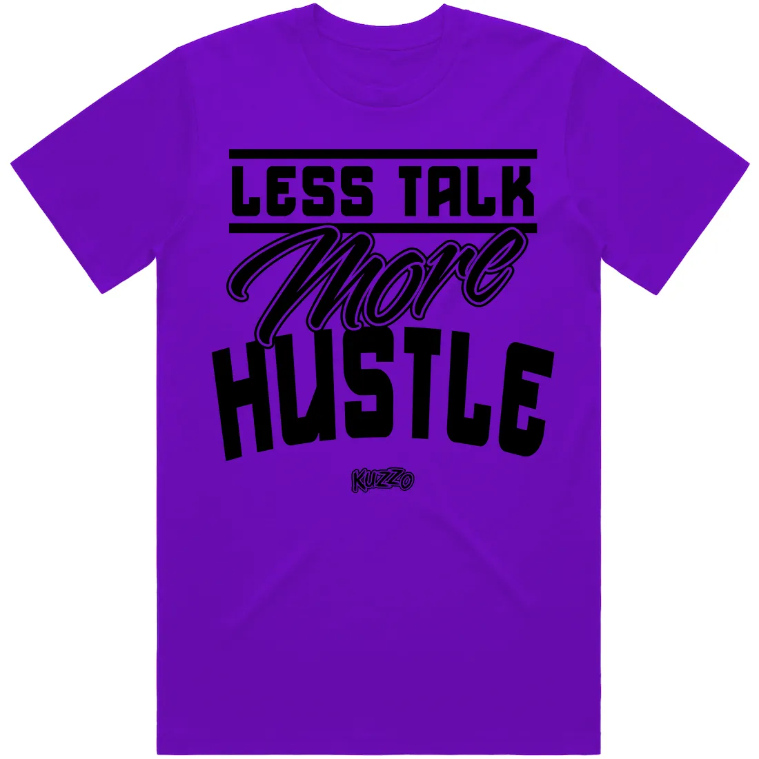 LESS TALK : Sneaker Shirt to Match : Purple