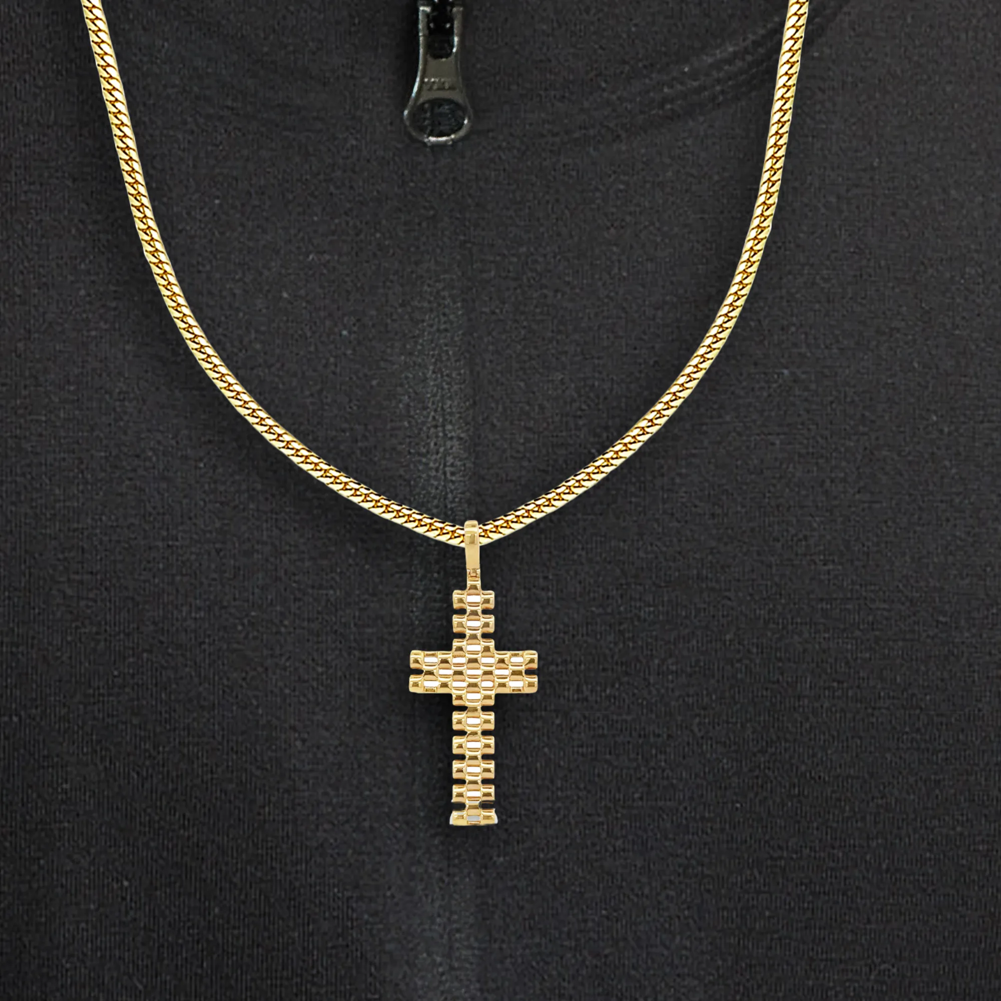 Links Cross Pendant