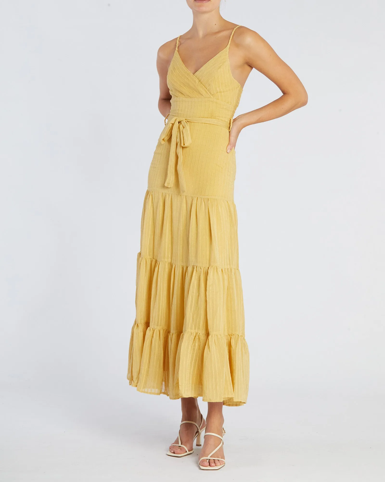 Lunette Maxi Dress - Buttercream