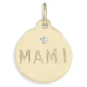 Mami Disk Charm With Diamond