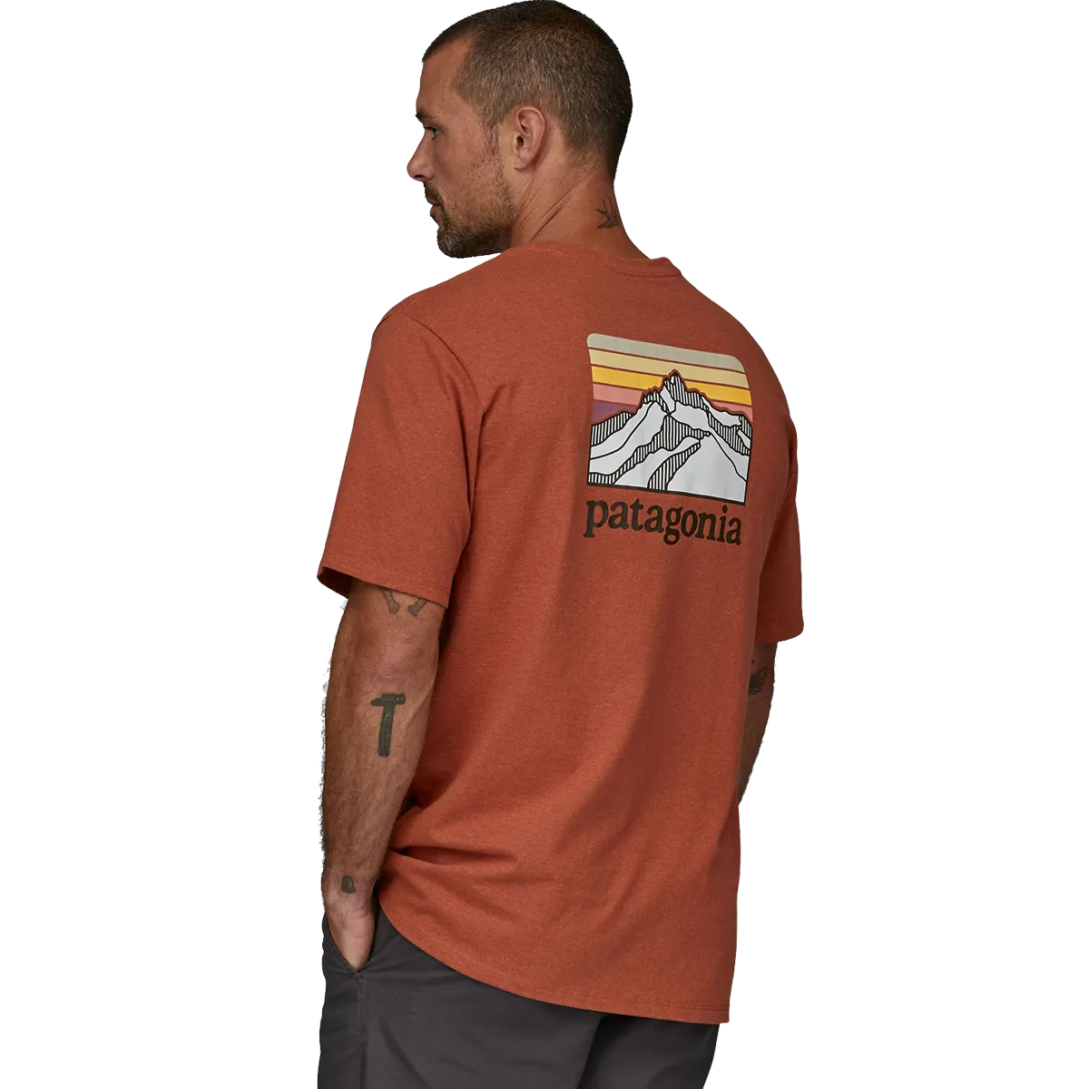 Men's Line Logo Ridge Pocket Responsibili-Tee