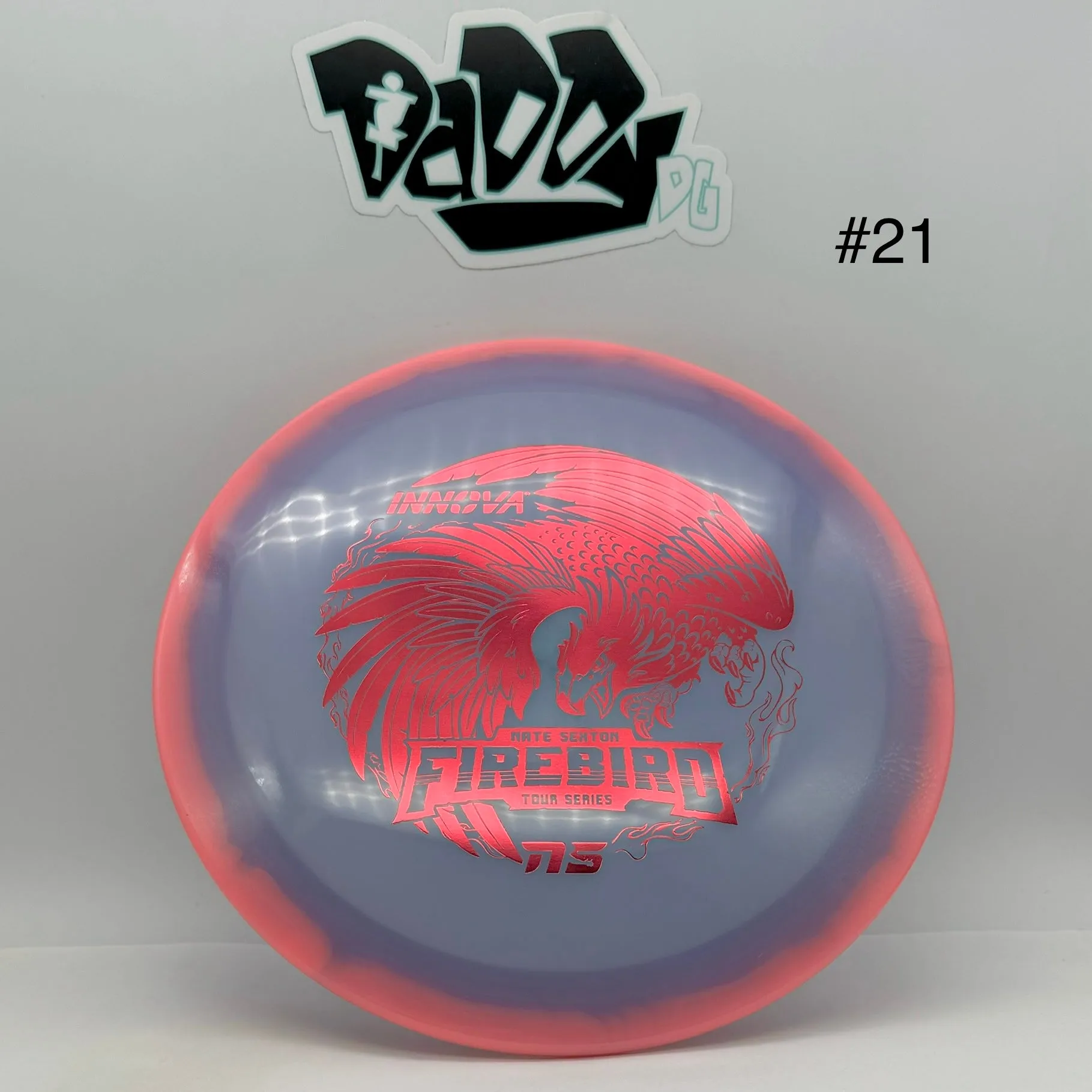 ***NEW Innova Glow Halo Champion  Firebird with Nate Sexton 2023 Tour Series Stamp