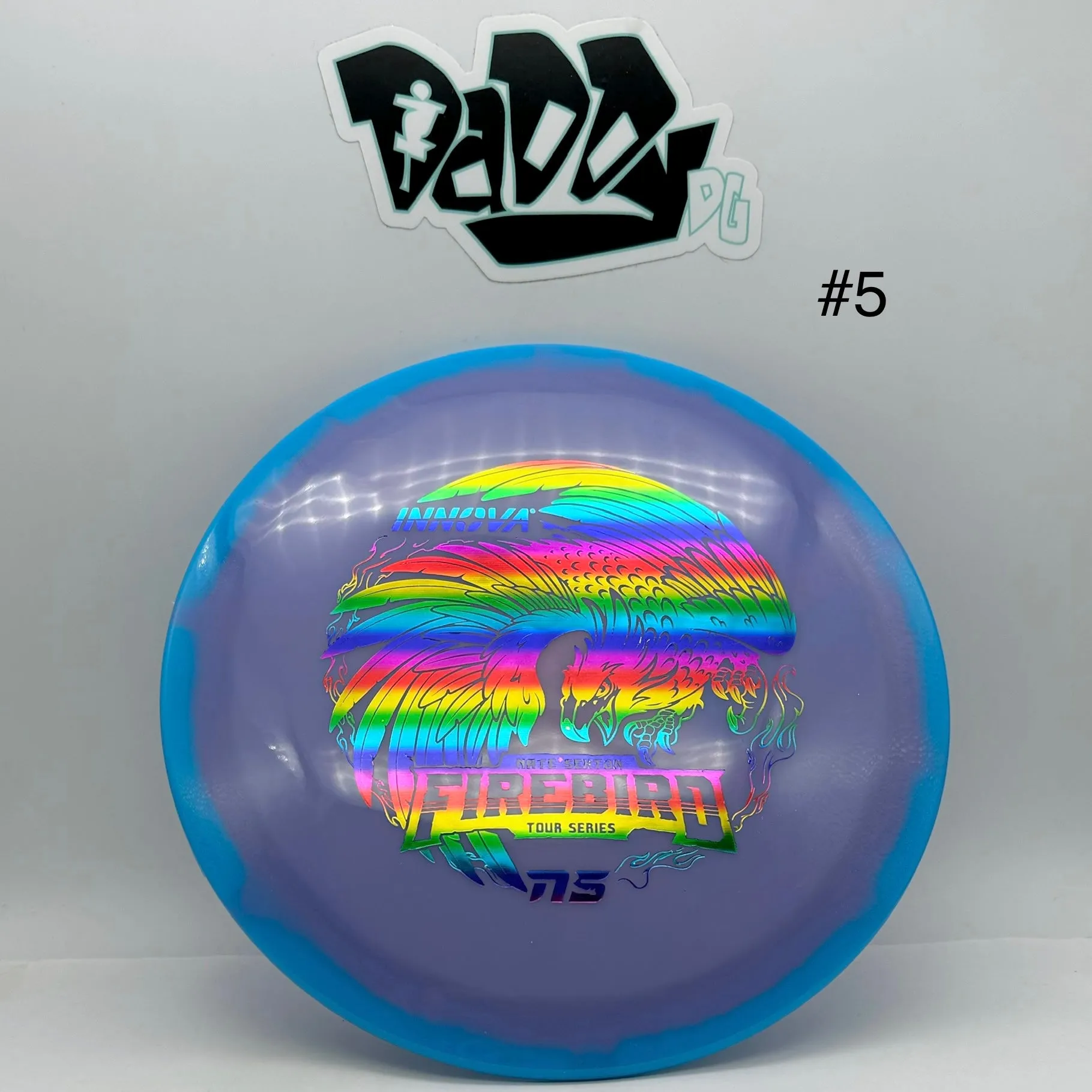 ***NEW Innova Glow Halo Champion  Firebird with Nate Sexton 2023 Tour Series Stamp