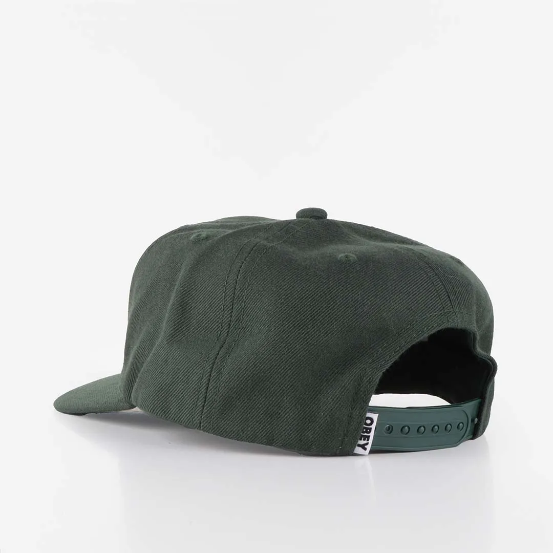 OBEY Case 6 Panel Classic Snapback Cap