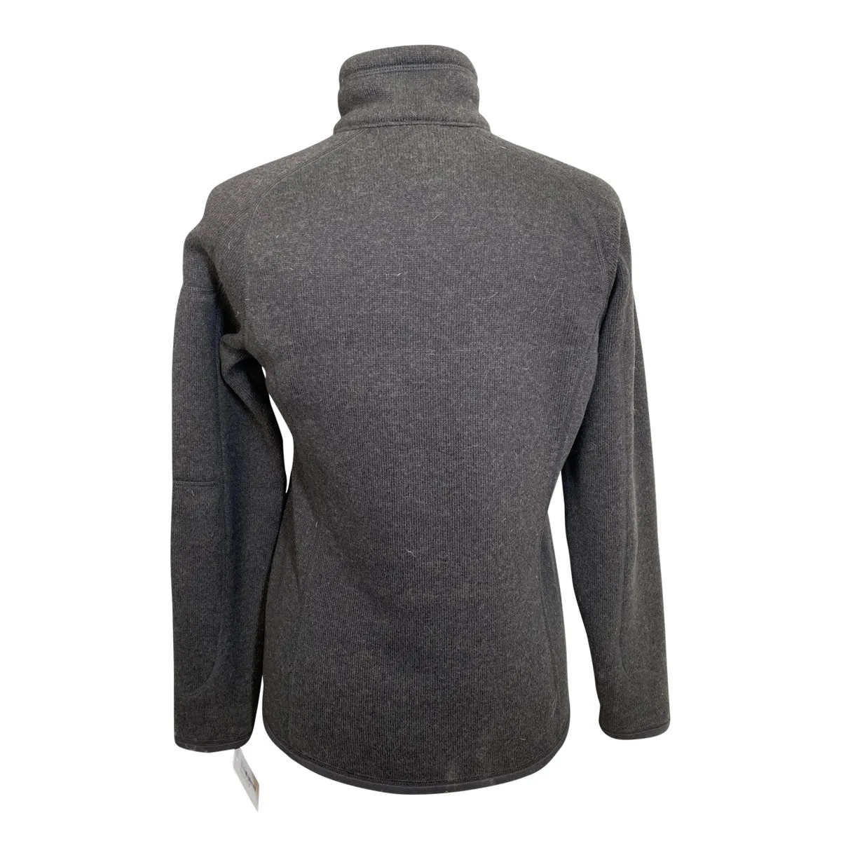 Patagonia 'Better Sweater' 1/4 Zip Fleece in Deep Charcoal - Women's Medium