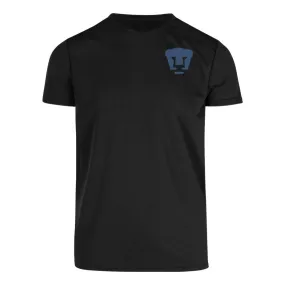 Playera transpirable Hombre Pumas UNAM Logo Azul