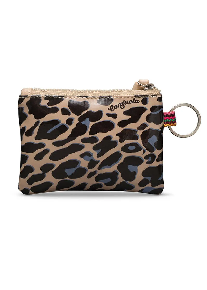 Pouch/Coin Purse, Blue Jag by Consuela