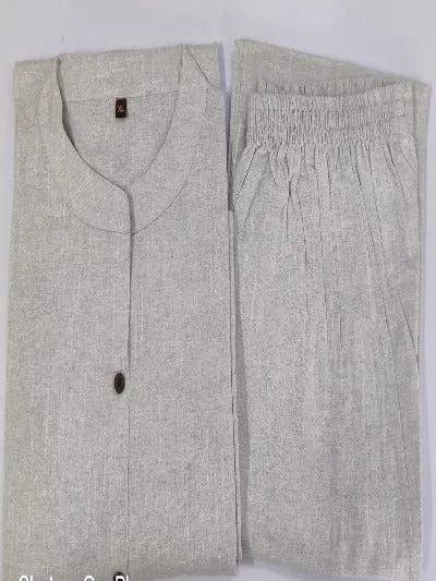 Pure South Cotton Handwoven Kurta Pant Set