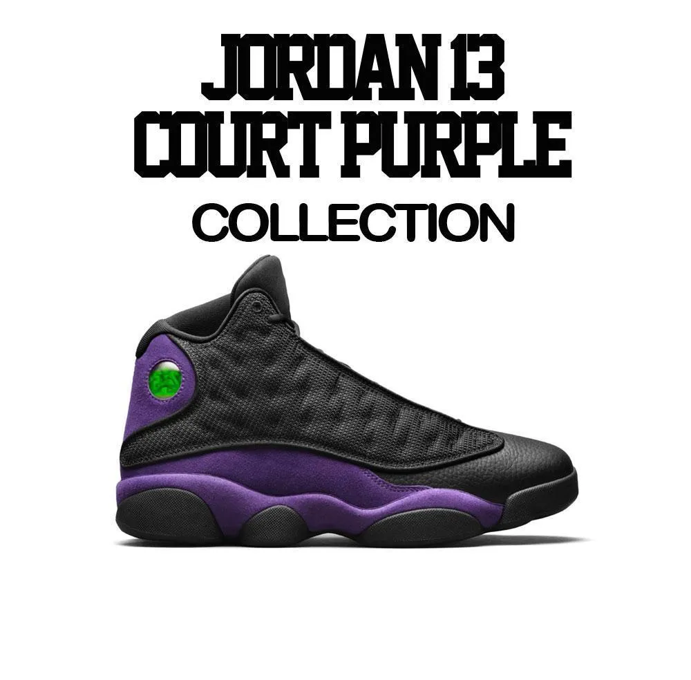 Retro 13 Court Purple Frenemies Sweater