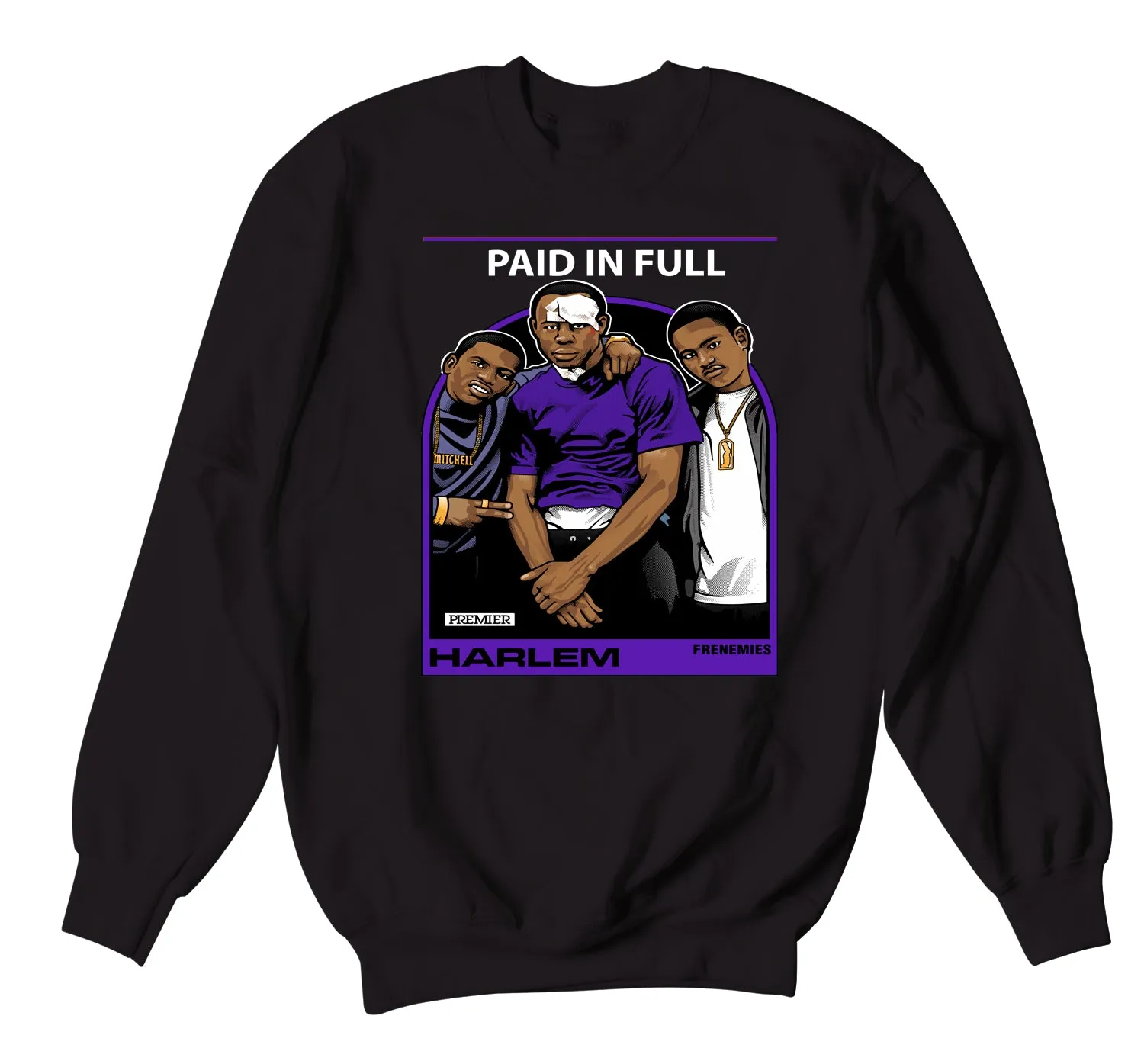 Retro 13 Court Purple Frenemies Sweater