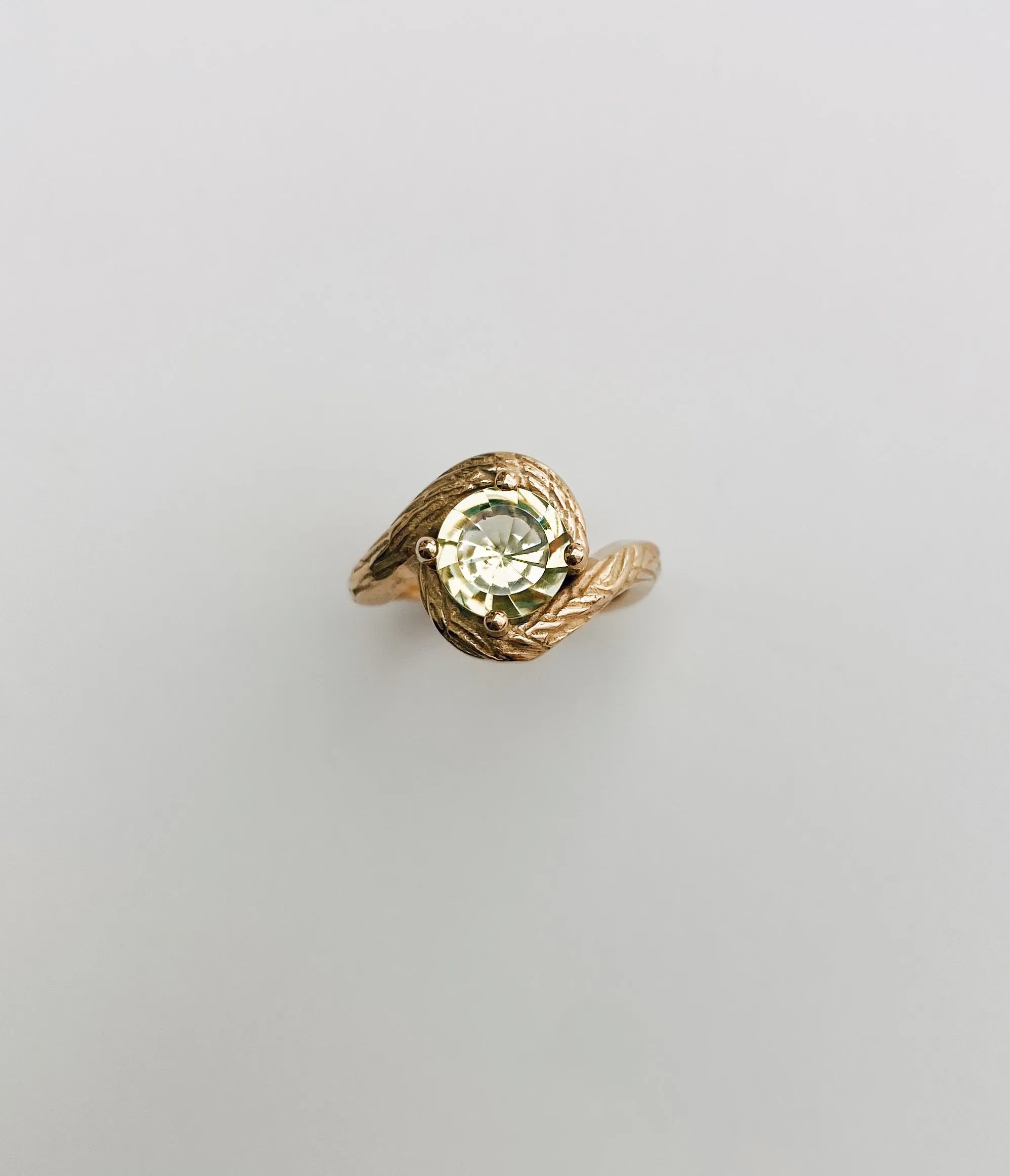 Ring ‘Citrin I’ 18 karat gold