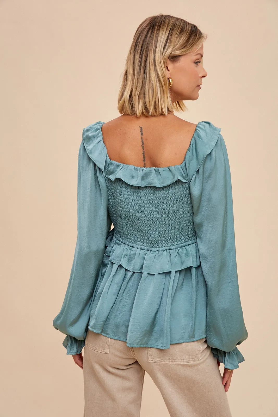 Samara Ruffle Blouse